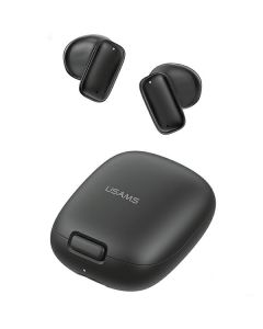 USAMS Słuchawki Bluetooth 5.3 TWS ID Series bezprzewodowe czarny/black BHUID01 (ID25)