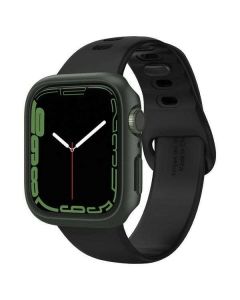 Etui Spigen Thin Fit do Apple Watch 7 45mm zielony/military green 