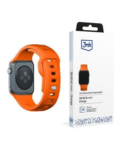 3MK Silicone Watch Strap pomarańczowy/ orange dla Apple Watch 38/40/41mm