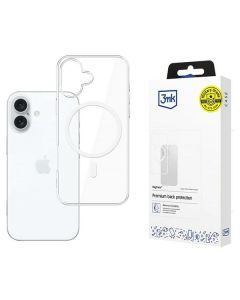 3MK MagCase iPhone 16 6.1" przezroczysty/clear kompatybilne z MagSafe