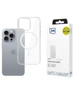 3MK MagCase iPhone 16 Pro 6.3" przezroczysty/clear kompatybilne z MagSafe