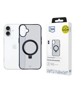 3MK Smoke Case iPhone 16 Magsafe & Stand