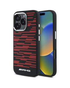 AMG AMHMP16X24SSRRK iPhone 16 Pro Max  6.9" czarny/black hardcase Silicone Graphics MagSafe