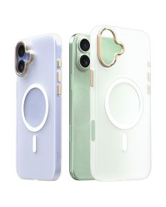 Araree etui Aero Frame iPhone 16 6.1" przeźroczysty-matowy/clear matt AR20-02119B