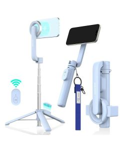 Araree Selfie Stick Bluetooth Magfie Pod niebieski/blue MagSafe Tripod AR60-01727C