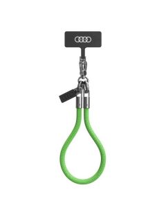 Audi uniwersalna smycz do telefonu 28cm 8mm zielony/green AU-HSL8-R8/D1-GN