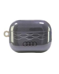 Audi IML Geometric Pattern AirPods Pro 2 cover szary/gray AU-IMLAPP2-A6/D3-GY