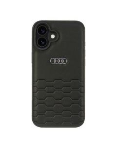 Audi Synthetic Leather iPhone 16 Plus 6.7" czarny/black hardcase AU-TPUPCIP16M-GT/D2-BK