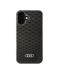 Audi IML Stitching Pattern MagSafe iPhone 16 Plus 6.7" czarny/black hardcase AU-IMLMIP16M-Q5/D3-BK