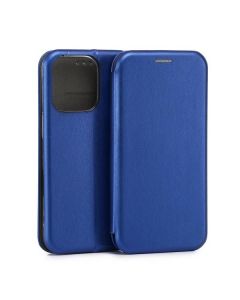 Beline Etui Book Magnetic iPhone 16 Pro 6.3" niebieski/blue