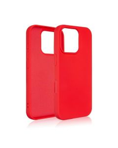 Beline Etui Silicone iPhone 16 Pro 6.3"czerwony/red