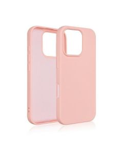 Beline Etui Silicone iPhone 16 Pro 6.3" różowo-złoty/rose gold