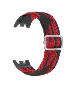 Beline pasek Mi Band 9/8 Nylon czarno-czerwony/black-red