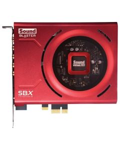 Creative Karta dźwiękowa Sound Blaster  Z SE PCI-e czerwony/red