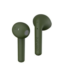 DeFunc Słuchawki Bluetooth 5.3 True Lite bezprzewodowe zielony/green 71468