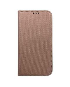 Etui Smart Magnet book iPhone 16 6,1" różowo złoty/rose gold