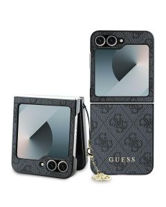 Guess GUHCZF6GF4GGR Z Flip6 F741 czarny/black 4G Charm