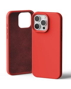 Mercury Silicone iPhone 16 Pro Max 6,9" czerwony/red