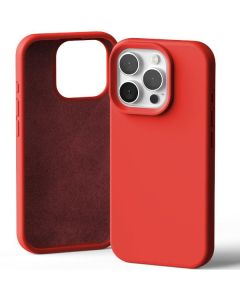 Mercury Silicone iPhone 16 Pro 6,3" czerwony/red