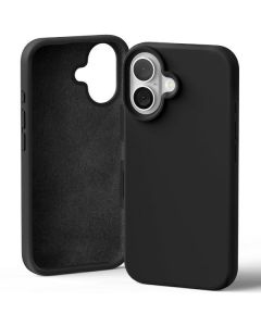 Mercury Silicone iPhone 16 6,1" czarny/black