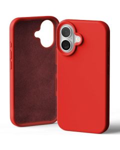 Mercury Silicone iPhone 16 6,1" czerwony/red