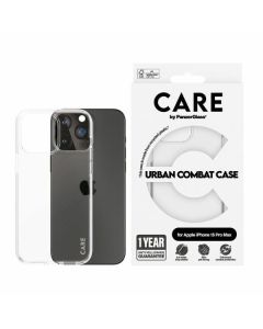 CARE by PanzerGlass Urban Combat Case iPhone 15 Pro Max 6,7"  przezroczysty/transparent 1424