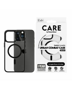 CARE by PanzerGlass Urban Combat Case iPhone 15 Pro Max 6,7" MagSafe czarny/black 1428