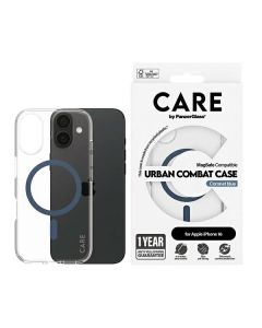 CARE by PanzerGlass Flagship Case iPhone 16 6,1" niebieski/blue MagSafe 1365