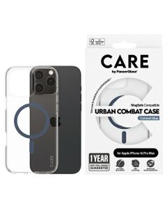 CARE by PanzerGlass Flagship Case iPhone 16 Pro Max 6,9" niebieski/blue MagSafe 1368