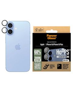 PanzerGlass Hoops Transparent Lens Protector iPhone 16 6.1" / 16 Plus 6.7" 1285