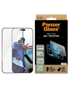 PanzerGlass Gaming Screen Protector iPhone 16 Pro Max 6.9" Ultra-Wide Fit 2860