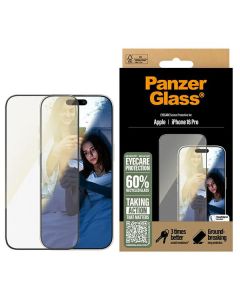 PanzerGlass EyeCare Screen Protector iPhone 16 Pro 6.3" Ultra-Wide Fit 2866