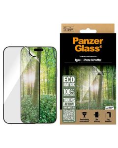 PanzerGlass MATRIX Screen Protector iPhone 16 Pro Max 6.9" Ultra-Wide Fit 2872