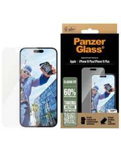 PanzerGlass Screen Protector iPhone 16 Plus 6.7" Classic Fit 2875