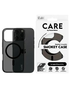 CARE by PanzerGlass Flagship Case iPhone 16 Pro 6.3"" dymny/smokey MagSafe 1350