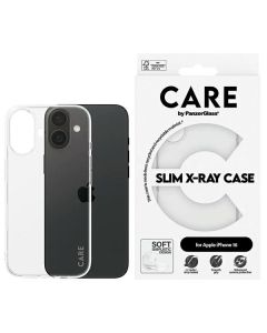 CARE by PanzerGlass X-Ray Soft Basic Case iPhone 16 6.1" przezroczysty/transparent 1441