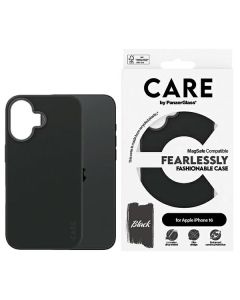 CARE by PanzerGlass Fashion Case iPhone 16 6.1" czarny/black MagSafe 1377