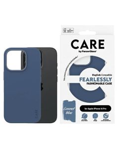 CARE by PanzerGlass Fashion Case iPhone 16 Pro 6.3" niebieski/blue MagSafe 1382