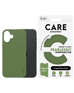 CARE by PanzerGlass Fashion Case iPhone 16 Plus 6.7" zielony/green MagSafe 1387