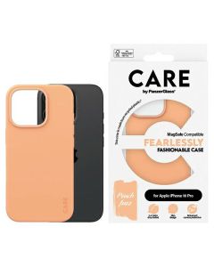 CARE by PanzerGlass Fashion Case iPhone 16 Pro 6.3" brzoskwiniowy/peachy MagSafe 1390