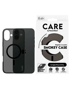 CARE by PanzerGlass Flagship Case iPhone 16 Plus 6.7" dymny/smokey MagSafe 1351