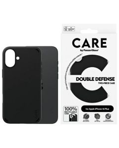 CARE by PanzerGlass Feature Double  Defense Case iPhone 16 Plus 6.7" czarny/black 1335