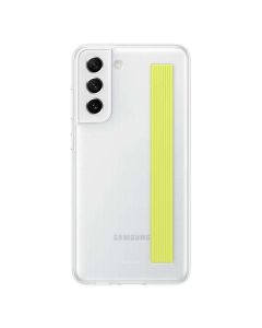 Etui Samsung EF-XG990CWEGWW S21 FE 5G G990 biały/white Alcantara Cover