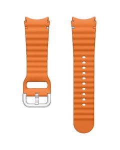 Pasek Sport Band Samsung ET-SNL30SOEGEU do Watch7 / 6 / 5 / 4 20mm S/M pomarańczowy/orange