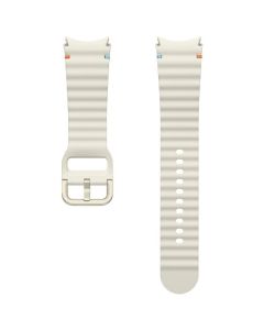 Pasek Sport Band Samsung ET-SNL31LWEGEU do Watch7 / 6 / 5 / 4 20mm M/L kremowy/cream