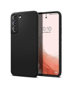 Etui Spigen Liquid Air do Samsung S901 S22 czarny/matte black 