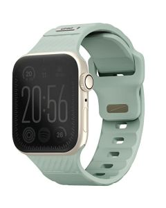 UNIQ pasek Stride Apple Watch Series 1/2/3/4/5/6/7/8/9/SE/SE2 38/40/41mm FKM Rubber Strap miętowy/iceplant green