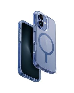 UNIQ etui Combat iPhone 16 Plus 6.7" Magclick Charging niebieski/pearl blue