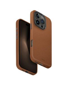 UNIQ etui Lyden iPhone 16 Pro 6.3" Magclick Charging karmel/caramel