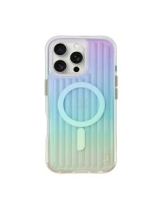 UNIQ etui Coehl Linear iPhone 16 Pro 6.3" Magnetic Charging opal/iridescent